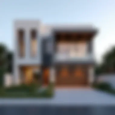 Materials Redefining Villa Aesthetics Cutting-edge materials used in a stunning villa facade