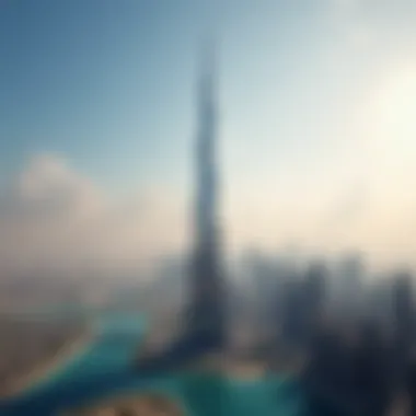 Iconic Burj Khalifa: A Marvel of Modern Architecture The Burj Khalifa towering over the city skyline