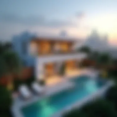 Luxury Villa in Dubai Luxurious villa overlooking the Dubai skyline