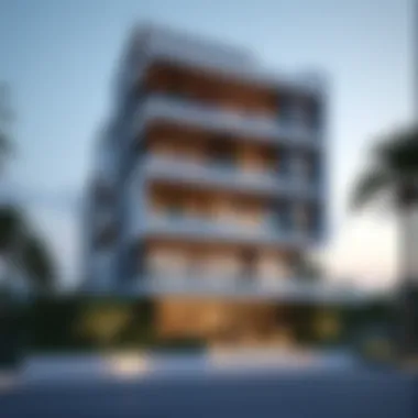 Modern Luxury at Aveline Residences Stunning architectural facade of Aveline Residences showcasing modern luxury.