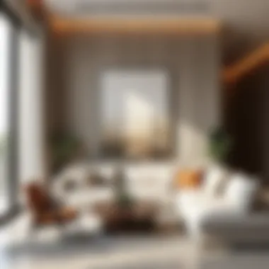Elegance in Interior Design Exquisite interior design of a living space in Aveline Residences.