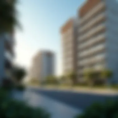 Contemporary Apartments in Dubai's Freehold Zones Modern apartment buildings in a freehold location.