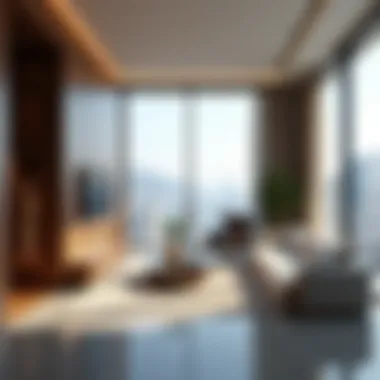 Modern Luxury Interior of Merano Tower Luxurious interior showcasing modern design
