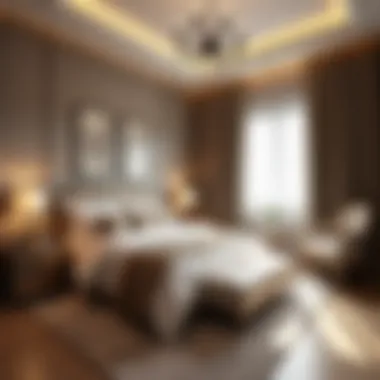 Luxurious Bedroom in Al Khail Gate Cozy bedroom with luxurious furnishings in Al Khail Gate