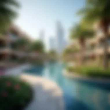 Community Amenities in Jumeirah Lake Towers Scenic view of community amenities within JLT