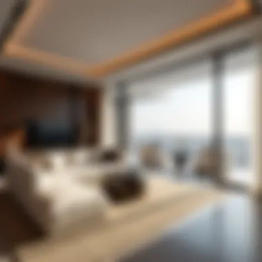 Sophisticated Penthouse Interiors Elegant interior design of a luxury penthouse at The Palm