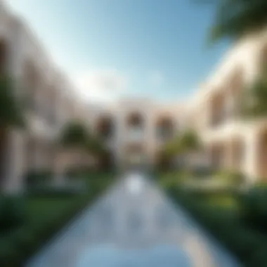 Architectural Masterpiece by Imkan Properties Elegant architectural design of an Imkan development