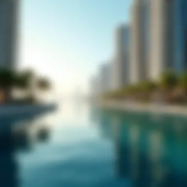 Waterfront Serenity in JLT Tranquil waterfront view near JLT's Cluster E