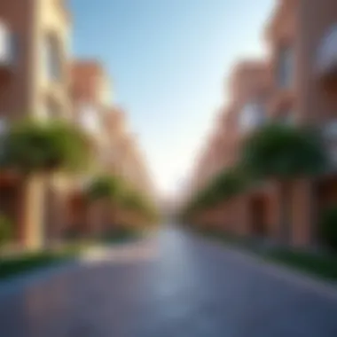 Exploring Dubai's Real Estate Opportunities A vibrant residential area in Dubai reflecting its real estate market