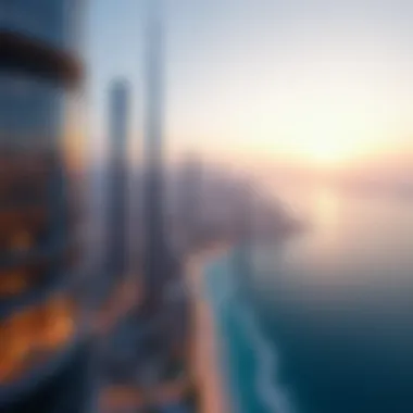 Breathtaking Skyline Views from One Zabeel Panoramic skyline views from One Zabeel's upper floors