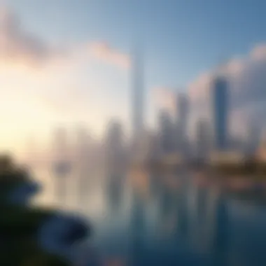 Dubai's Iconic Skyline and Luxury Real Estate Skyline of Dubai showcasing luxurious developments